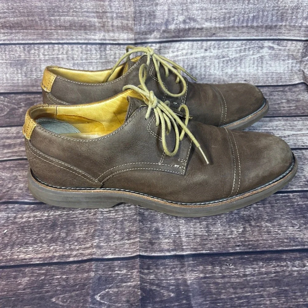 Sperry Top-Sider‎ Gold Cup Bellingham Brown Leather Cap Toe Oxford Mens 10.5